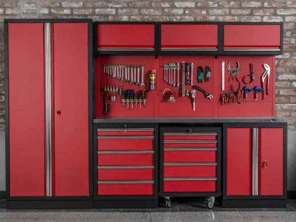 Système de stockage de garage personnalisable