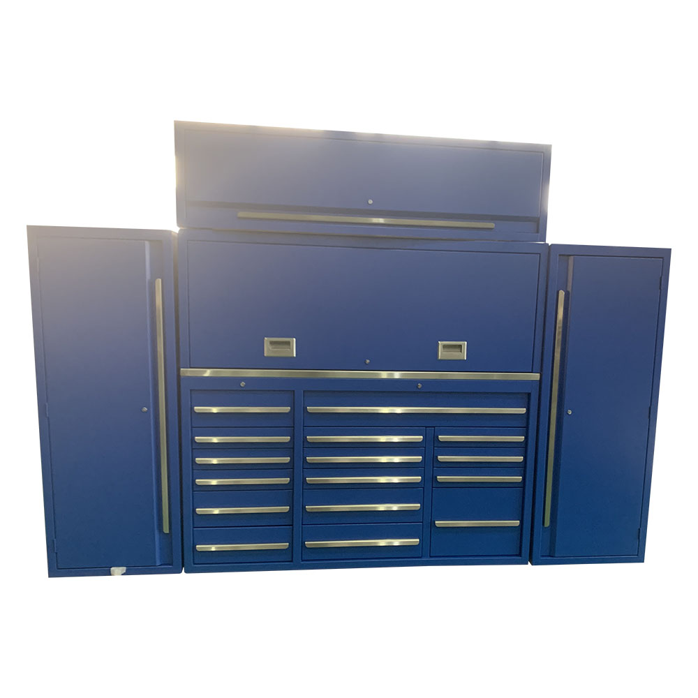 Armoire à outils robuste bleue