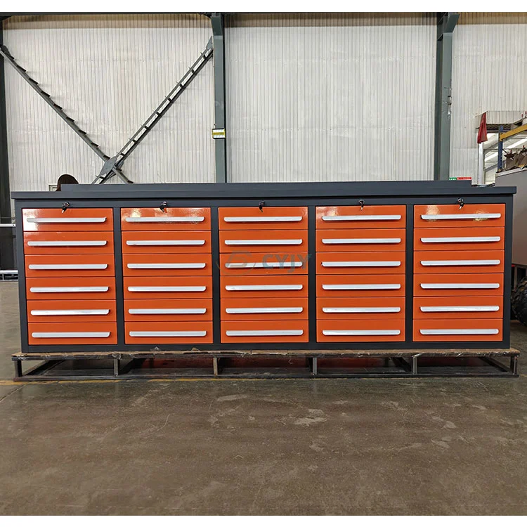 Orange 30 tiroir Workbench